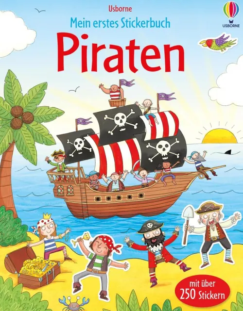 Usborne Verlag Stickerhefte*Mein erstes Stickerbuch: Piraten