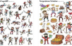 Usborne Verlag Stickerhefte*Mein erstes Stickerbuch: Piraten