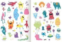 Ars Edition GmbH Stickerhefte-Mein flauschiges Stickerheft - Monster