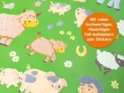Ars Edition GmbH Stickerhefte*Mein flauschiges Stickerheft - Bauernhof