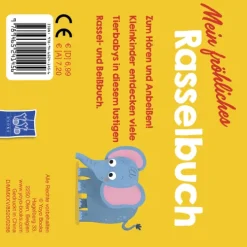 Yo Yo Books 0-3 Jahre*Mein fröhliches Rasselbuch - Tierkinder