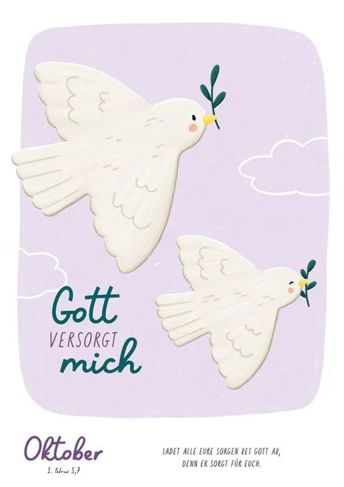 Brunnen-Verlag GmbH Geburtstagskalender-Mein Gott und ich