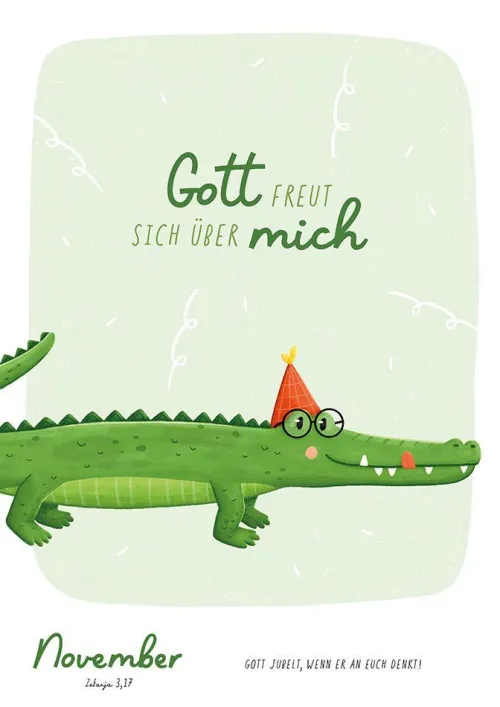 Brunnen-Verlag GmbH Geburtstagskalender-Mein Gott und ich