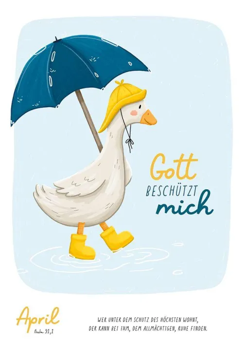 Brunnen-Verlag GmbH Geburtstagskalender-Mein Gott und ich