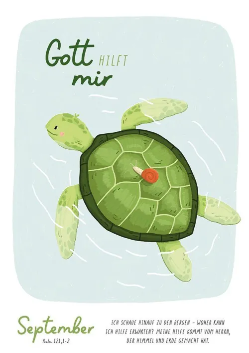 Brunnen-Verlag GmbH Geburtstagskalender-Mein Gott und ich