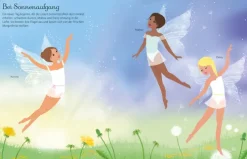 Usborne Verlag Stickerhefte*Mein großes Anziehpuppen-Stickerbuch: Feen-Ballett und Tanzende Feen