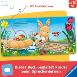 Kinder Ravensburger Verlag 0-3 Jahre-Mein Gucklochbuch: Frohe Ostern