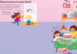Mein Immer-wieder-Stickerbuch: Körper, Sinne und Gefühle*Usborne Verlag Outlet