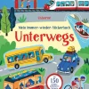 Kinder Usborne Verlag Kinder- & Jugendbücher|3-6 Jahre-Mein Immer-wieder-Stickerbuch: Unterwegs