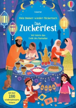Usborne Verlag Stickerhefte-Mein Immer-wieder-Stickerbuch: Das Zuckerfest
