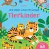 Usborne Verlag Stickerhefte-Mein Immer-wieder-Stickerbuch: Tierkinder