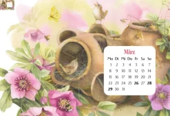 Coppenrath Geburtstagskalender-Mein Jahr 2027 - rot