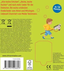 Ullmann Medien GmbH 0-3 Jahre*Mein kleines Soundbuch - Kinderlieder