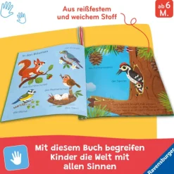 Kinder Ravensburger Verlag 0-3 Jahre-Mein Knuddel-Knautsch-Buch - Im Wald