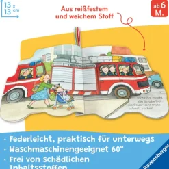 Mein Knuddel-Knautsch-Buch: Meine Feuerwehr*Ravensburger Verlag Clearance