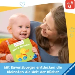 Mein Knuddel-Knautsch-Buch: Alle meine Kinderreime; weiches Stoffbuch, waschbares Badebuch, Babyspielzeug ab 6 Monate*Ravensburger Verlag Discount