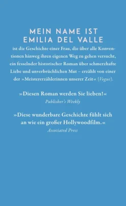 Suhrkamp Verlag Historische Romane-Mein Name ist Emilia del Valle