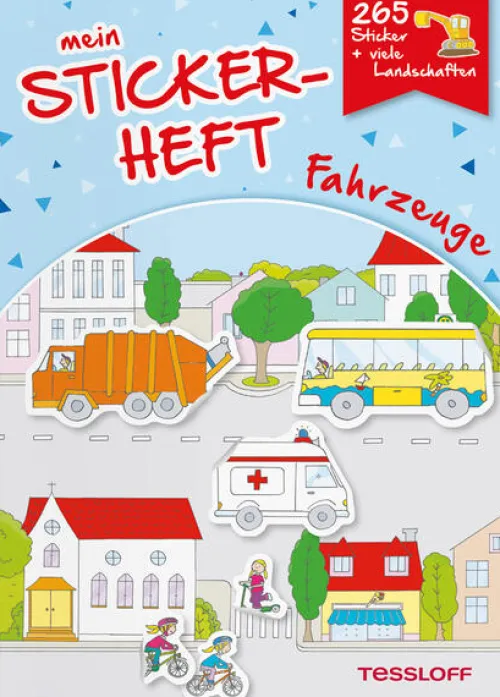 Mein Stickerheft. Fahrzeuge*Tessloff Verlag Hot