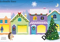 Usborne Verlag Stickerhefte*Meine glitzernde Stickerwelt: Bald ist Weihnachten