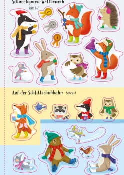 Meine glitzernde Stickerwelt: Winterzauber*Usborne Verlag Online