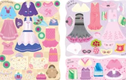 Usborne Verlag Stickerhefte-Meine glitzernden Anziehpuppen-Stickerbücher mini: Im Ballett, Feen, Freundinnen und Prinzessinnen