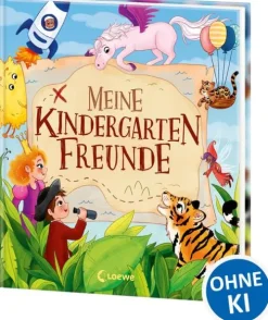 Loewe Verlag GmbH Freundebücher-Meine Kindergarten-Freunde (Magische Wesen, Tiere & Co.)
