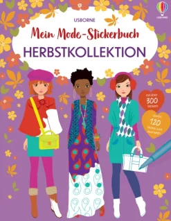 Usborne Verlag Stickerhefte-Meine liebsten Mode-Stickerbücher
