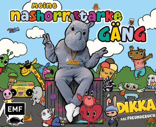 Edition Michael Fischer Freundebücher-Meine nashornstarke Gäng - Das Freundebuch von DIKKA