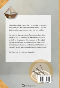 Meinem Patenkind zur Erstkommunion*Wartberg Verlag Best