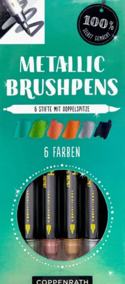 Metallic Brushpens (Grün)*Coppenrath New