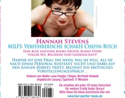 blue panther books Romane·Gesamtausgaben*MILFS: Verführerische scharfe Chefin-Bitch | Erotik Audio Story | Erotisches Hörbuch Audio-CD