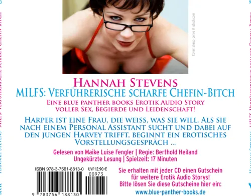 blue panther books Romane·Gesamtausgaben*MILFS: Verführerische scharfe Chefin-Bitch | Erotik Audio Story | Erotisches Hörbuch Audio-CD