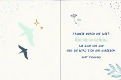 Coppenrath Kommunion & Konfirmation-Mini-Hardcover - Einfach gelassen leben