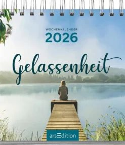 ars edition Wochenkalender-Mini-Wochenkalender Gelassenheit 2026