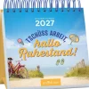 Ars Edition GmbH Geburtstagskalender-Mini-Wochenkalender Tschüss Arbeit, hallo Ruhestand! 2027