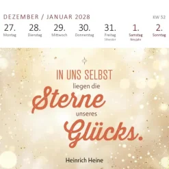 Ars Edition GmbH Geburtstagskalender-Mini-Wochenkalender Tschüss Arbeit, hallo Ruhestand! 2027