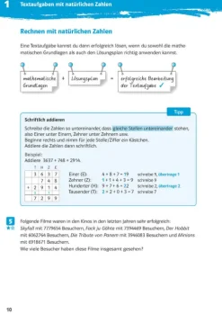 Klett Lerntraining Mittlere Reife·Mathematik-10-Minuten-Training Mathematik Textaufgaben 5. Klasse