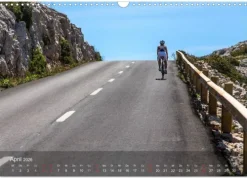Calvendo Wandkalender*Mit dem Rennrad auf Mallorca (Wandkalender 2026 DIN A3 quer), Monatskalender