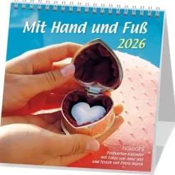 Kawohl Postkartenkalender*Mit Hand und Fuß 2026