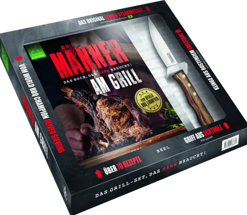 Heel Verlag GmbH Küche & Esszimmer*Männer am Grill - Das Buch, das Mann braucht!