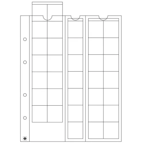 Leuchtturm GmbH Hobby & Lifestyle-Münzhüllen OPTIMA 27