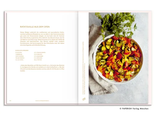 PAPERISH Verlag Vegetarisch|Vegan-MODERN AYURVEDA