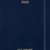 Moleskine Germany GmbH Wochenkalender-Moleskine 15 Monate Essential Wochenkalender 2025/2026, 1 Wo = 2 Seiten, vertikal, XXL, fester Einband, Saphirblau