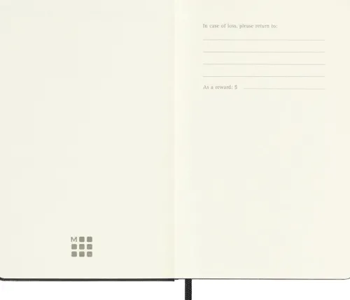 Moleskine Germany Wochenkalender-Moleskine 12 Monate Wochenkalender 2026, Pocket/A6, 1 Wo = 2 Seiten, horizontal, fester Einband, Schwarz