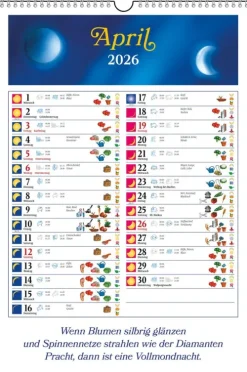 Ludwig bei Heyne Wandkalender|Posterkalender*Mondleben 2026