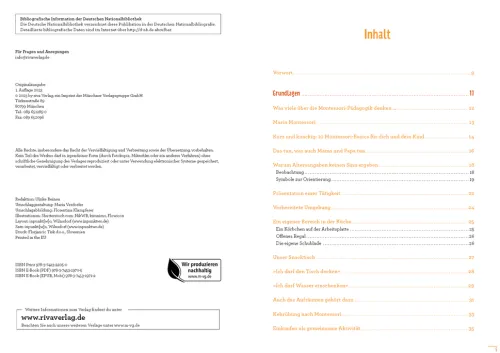 Kinder riva Verlag Für Babys Und Kinder-Montessori-Ideen für die Küche - Kochen mit Kindern