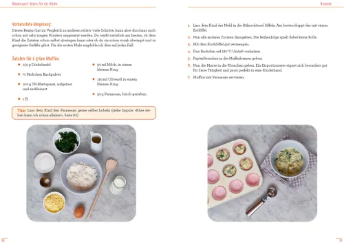 Kinder riva Verlag Für Babys Und Kinder-Montessori-Ideen für die Küche - Kochen mit Kindern