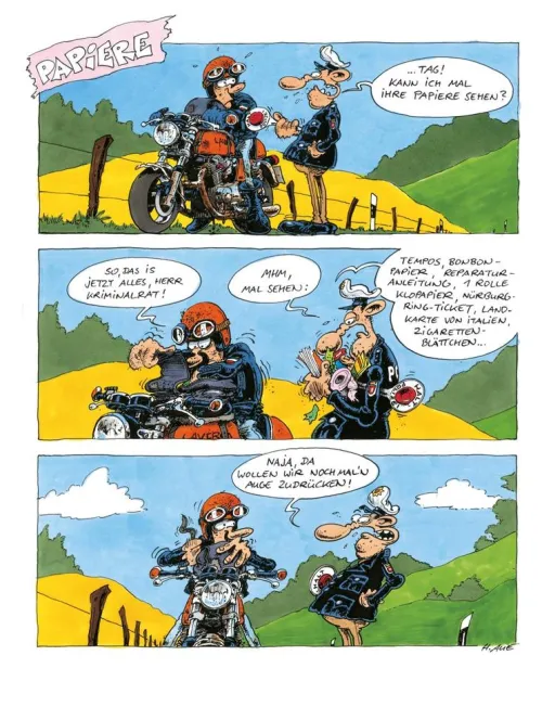 Lappan Verlag Cartoons*MOTOmania Sammelband 7-9