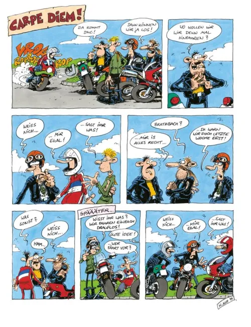 Lappan Verlag Cartoons*MOTOmania Sammelband 7-9