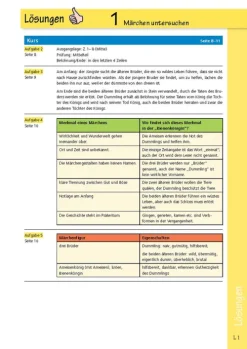 Märchen, Sagen und Fabeln untersuchen - Klasse 5/6 - Deutsch*Bange C. GmbH New